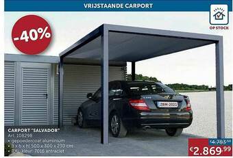 Zelfbouwmarkt Carport aanbieding