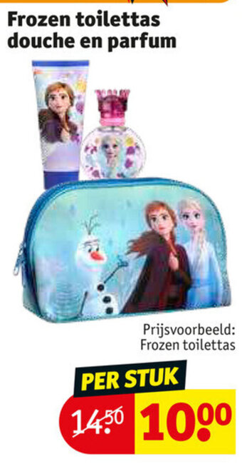 Kruidvat Frozen Toilettas Douche en Parfum aanbieding