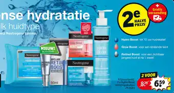 Kruidvat Neutrogena Hydro Boost Reinigingsdoekjes 25 Stuks 2 Voor aanbieding
