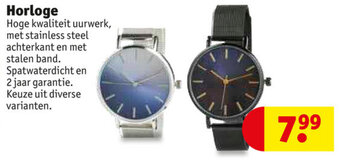 Kruidvat Horloge aanbieding
