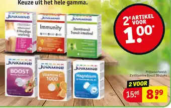 Kruidvat Juvamine Vitamine Boost 30 Stuks 2 Voor aanbieding
