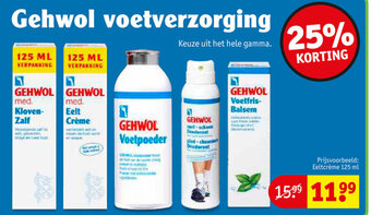 Kruidvat Gehwol Voetverzorging aanbieding