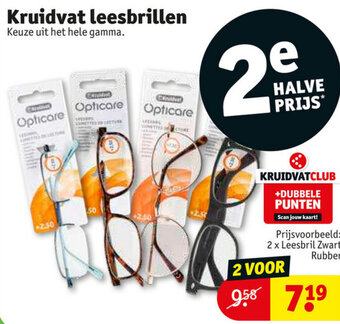 Kruidvat Kruidvat Leesbrillen 2 Voor aanbieding