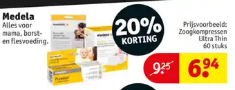 Kruidvat Medela Alles voor Mama, Borst-en Flesvoeding aanbieding