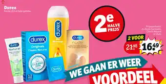 Kruidvat Durex Condooms Classic Natural 12 stuks 2 Voor aanbieding