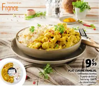 Plat Cuisine Familial
