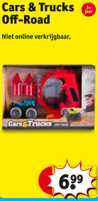 Kruidvat Cars & Trucks Off-Road aanbieding