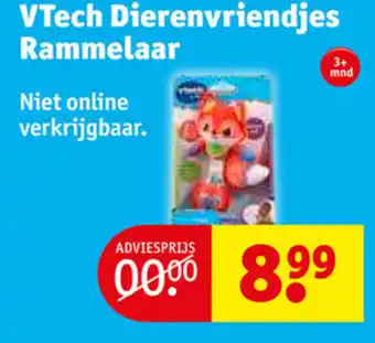 Kruidvat Vtech Dierenvriendjes Rammelaar aanbieding