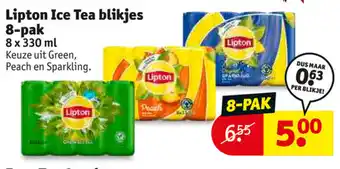 Kruidvat Lipton Ice Tea Blikjes 8 - Pak aanbieding