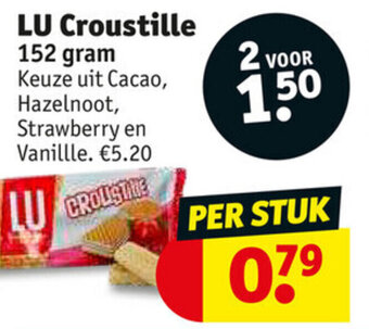 Kruidvat LU Croustille aanbieding