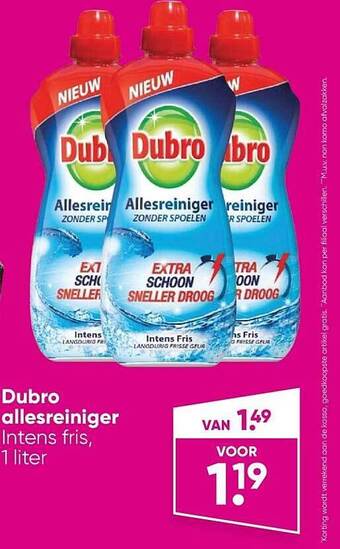 Dubro allesreiniger