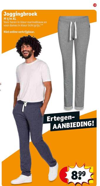 Kruidvat Joggingbroek aanbieding