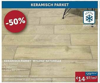 Keramisch Parket Mylena Naturelle
