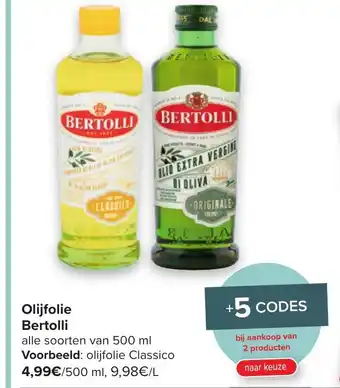 Carrefour Olijfolie Bertolli 500 ml aanbieding