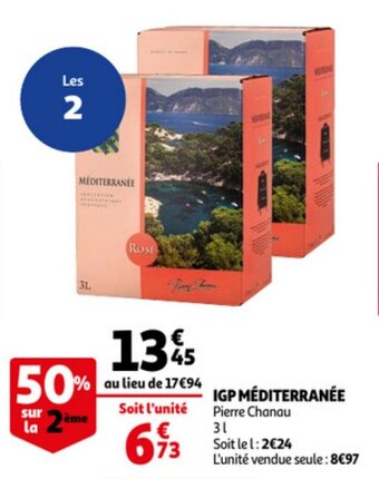 Auchan IGP Mediterranee aanbieding
