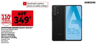 Auchan Smartphone Samsung Galaxy A52S 5G aanbieding