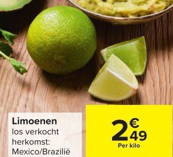 Carrefour Limoenen aanbieding