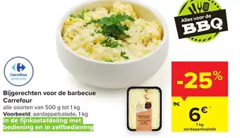Carrefour Bijgerechten voor de barbecue carrefour 1 kg aanbieding