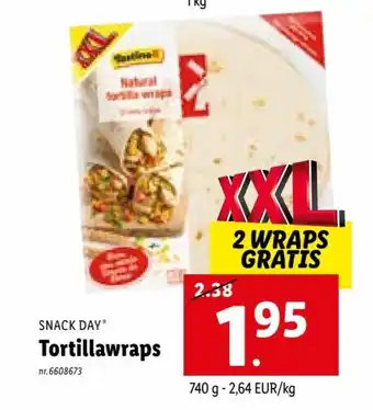 Tortillawraps 740g