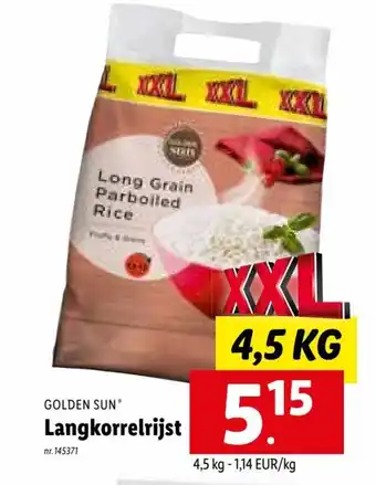 Langkorrelrijst