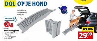 Lidl Hondenloopplank aanbieding