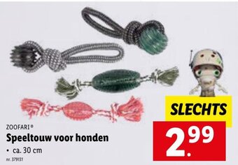 Lidl Speeltouw voor honden aanbieding