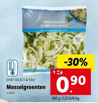 Mosselgroenten 400g
