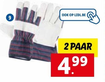 Lidl Werkhandschoenen aanbieding