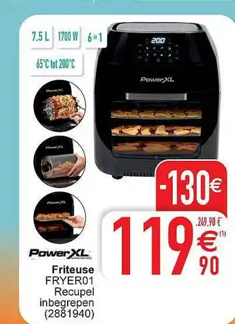 Cora Powerxl friteuse aanbieding