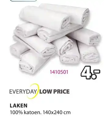 Jysk Laken 140x240 cm aanbieding