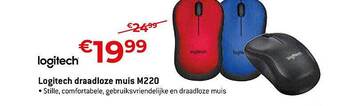 Logitech draadloze muis m220