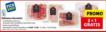 Italiaanse charcuterie