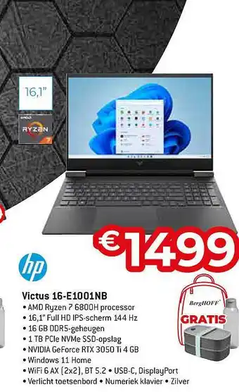 Hp victus 16-e1001nb