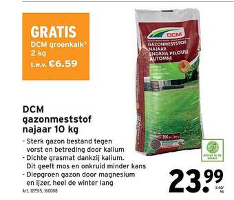 GAMMA Dcm gazonmeststof najaar 10 kg aanbieding