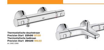 GAMMA Thermostatische douchekraan aanbieding
