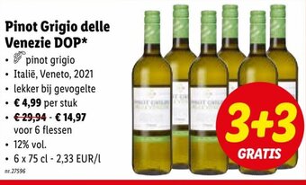 Lidl Pinot grigio delle venezie DOP aanbieding