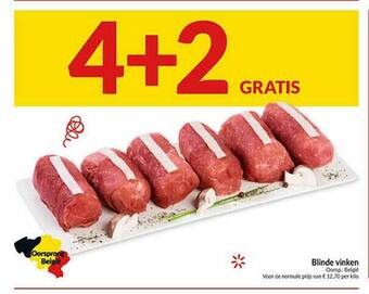 Intermarché Blinde vinken 4+2 gratis aanbieding