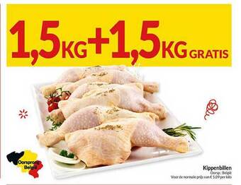 Intermarché Kippenbillen aanbieding