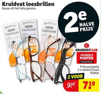 Kruidvat Kruidvat leesbrillen aanbieding