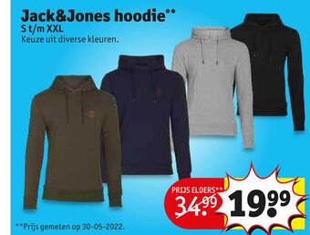 Kruidvat Jack&jones hoodie aanbieding