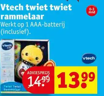 Vtech twiet twiet rammelaar