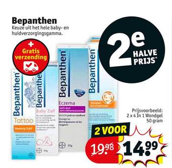 Kruidvat Bepanthen aanbieding