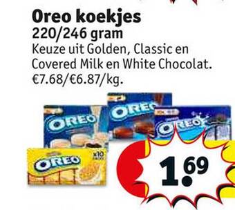 Kruidvat Oreo koekjes aanbieding