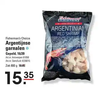 Fisherman's Choice Argentijnse Garnalen