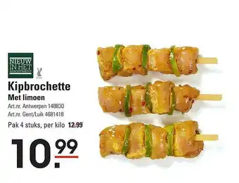 Kipbrochette Met Limoen