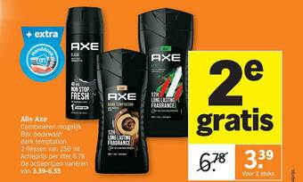Albert Heijn Axe aanbieding