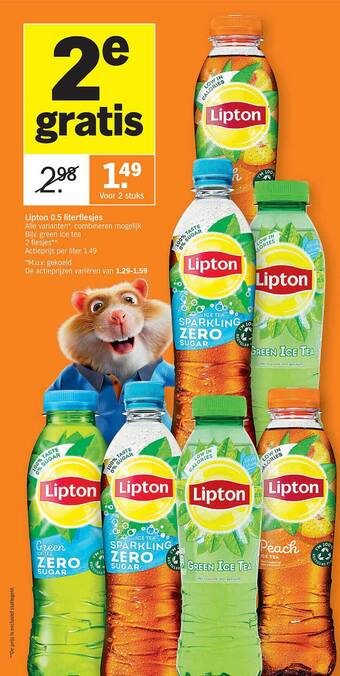 Albert Heijn Lipton aanbieding