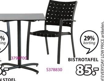 Jysk Bistrotafel aanbieding