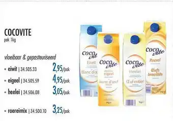 Horeca totaal Cocovite Vloeibaar & Gepasteuriseerd aanbieding