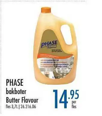 Phase Bakboter Butter Flavour